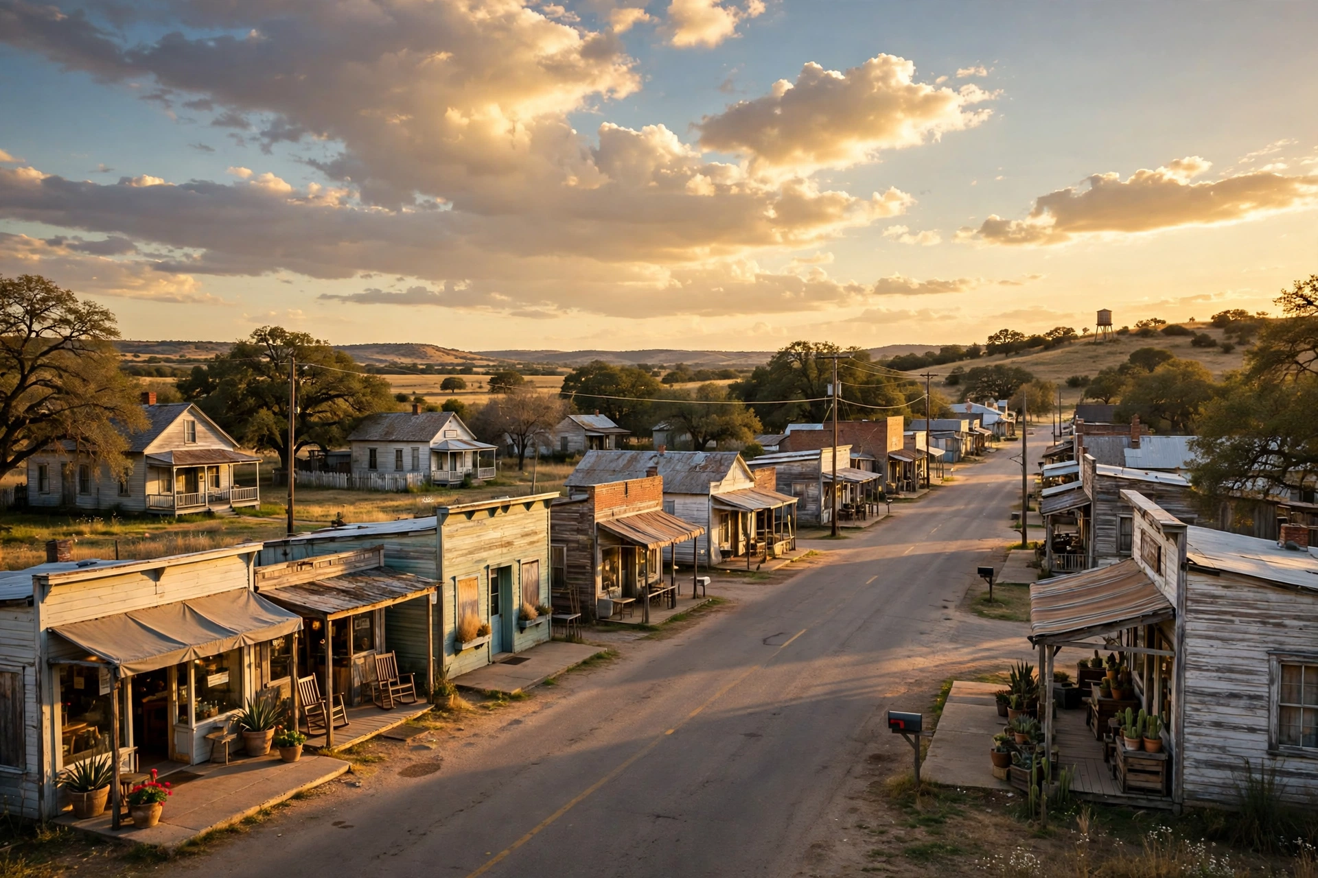 Main Street homes in Bronte, TX